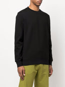 Sweatshirt Col Rond Diagonal Raised Fleece – C.P. Company – Noir