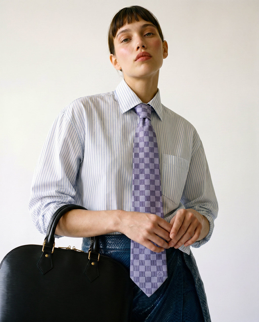 Cravate Louis Vuitton Damier