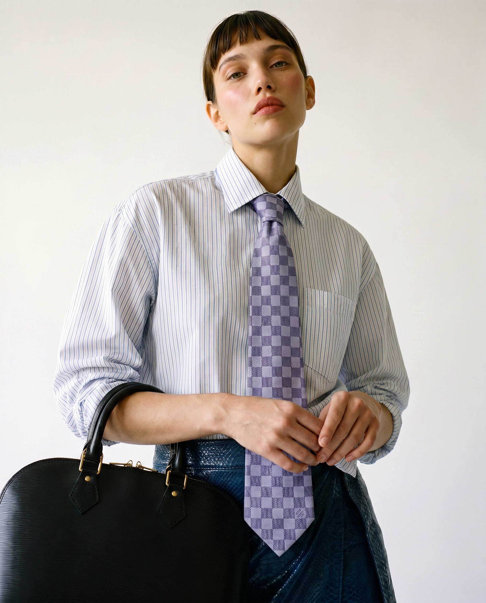Cravate Louis Vuitton Damier