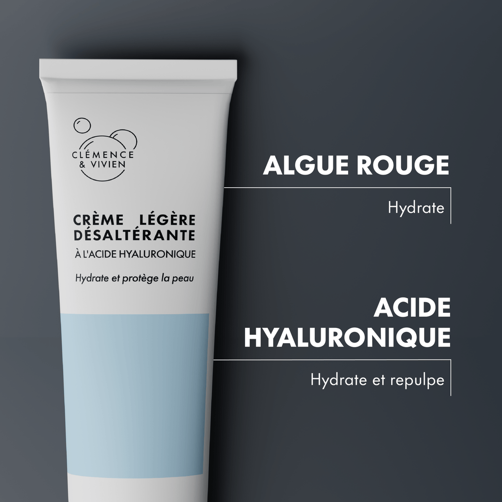 Crème légère désaltérante - Clémence & Vivien