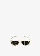 Aurelie Bidermann - Creoles Bianca - Gold / Black - Femme