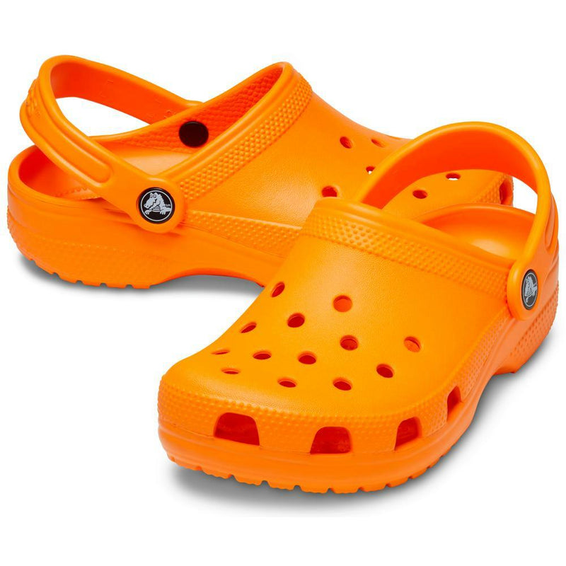 Crocs - Sandalias Classic Junior - naranja - Niños