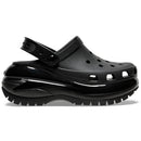 Crocs - Zuecos de cuña negros clásicos Mega Crush para mujer - Negro - Mujer