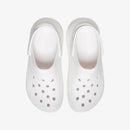 Crocs - Sabots Compensées Classic Mega Crush Clog - Blanc