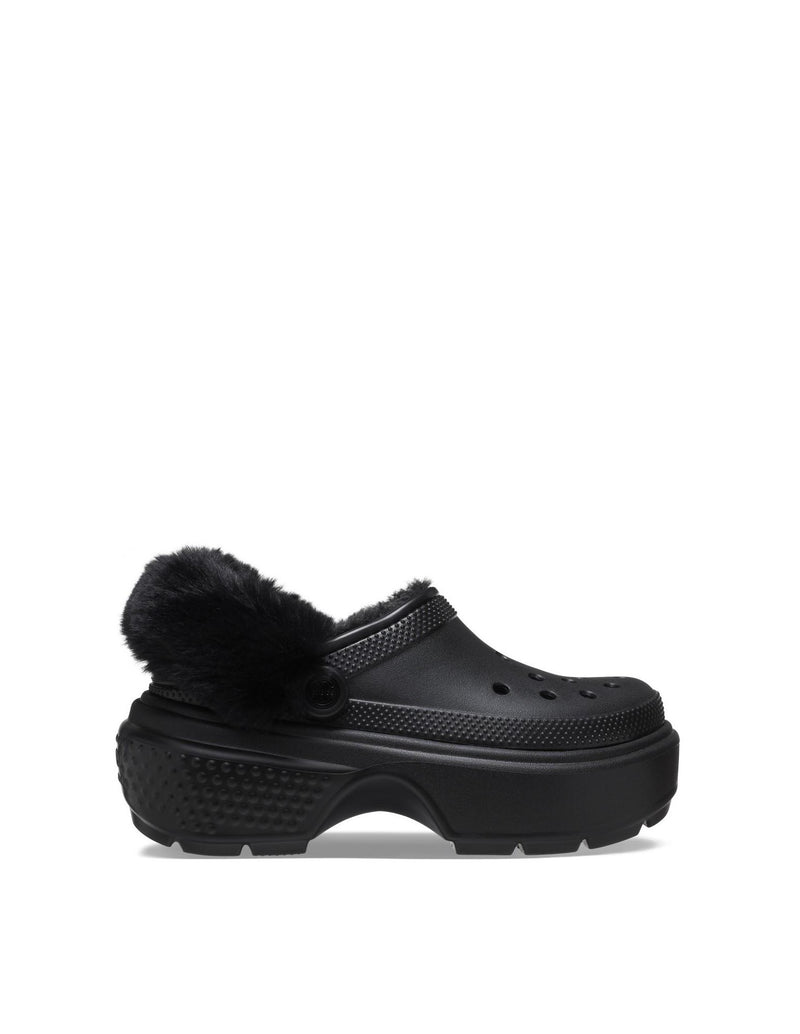 Crocs - Sabots Stomp Lined Clog Blk - Noir - Femme