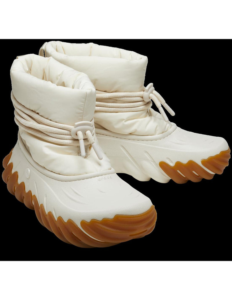 Crocs - Après-Ski Echo Boot Stucco Blanc - Blanc - Mixte