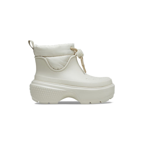 Crocs - Boots Stomp Puff Boot Stucco - Blanc - Femme