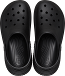 Crocs - Sabots Compensés Stomp Clog Blk - Noir