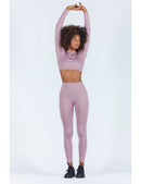 Women's Long Sleeve Sports Top lilac