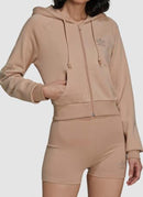 Adidas - Veste Cropped Adidas 2000 Luxe - Ash Pearl - Femme