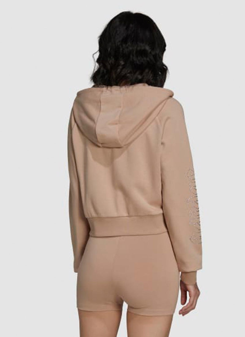 Adidas - Veste Cropped Adidas 2000 Luxe - Ash Pearl - Femme