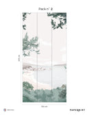 Crozon fresco - Opal green