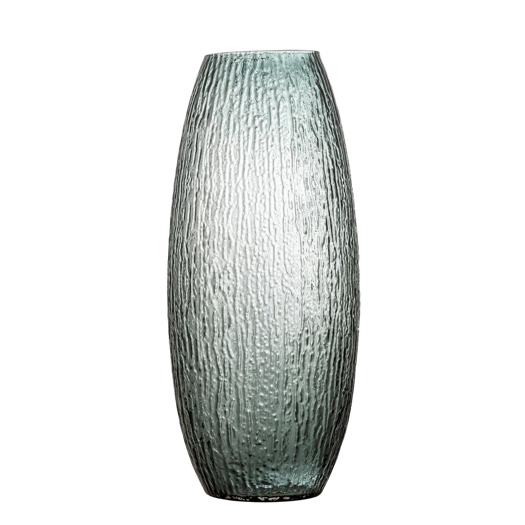 Brock - Vase - Grey - Glass