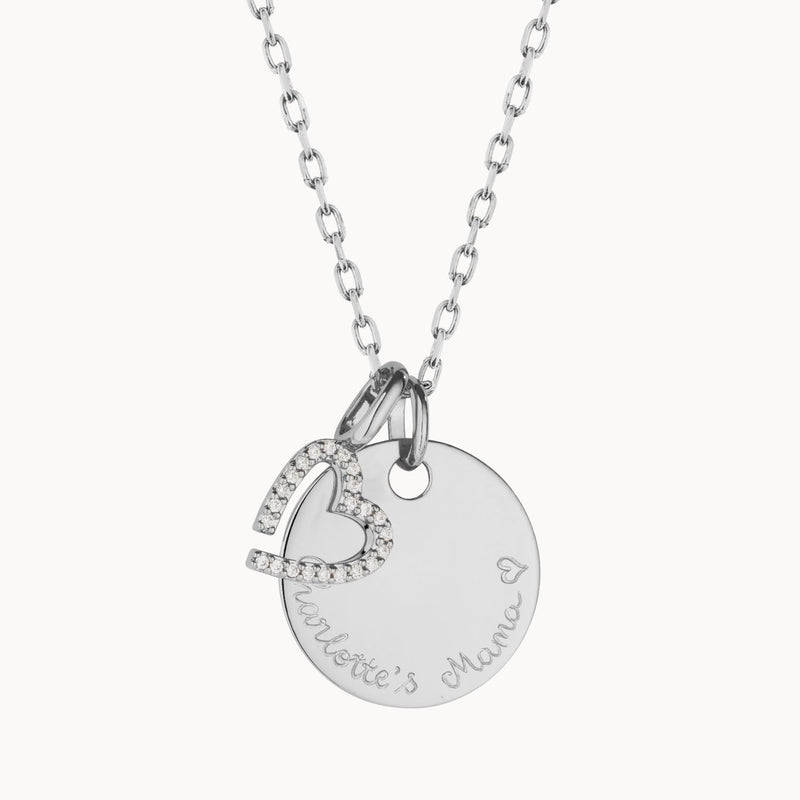 Collier M Cristal Personnalisé
