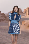 Vestido Cristal - Palmera Azul