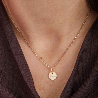 Collier Personnalisé Prénom Cristal
