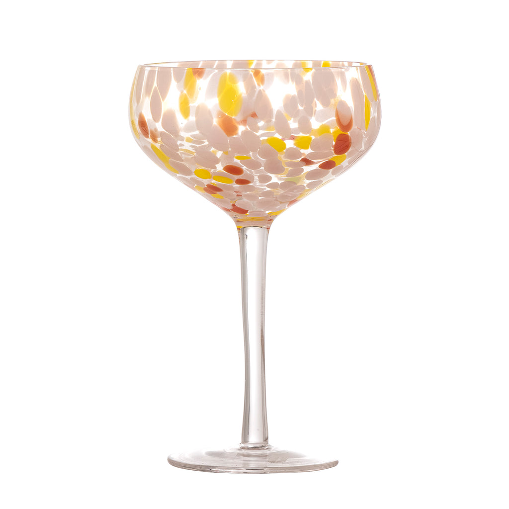 Lilya - Cocktail Glass - Dusty Pink - Glass