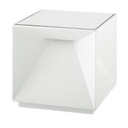 Cubox - Wireless Bedside Lamp - Aluminum - White