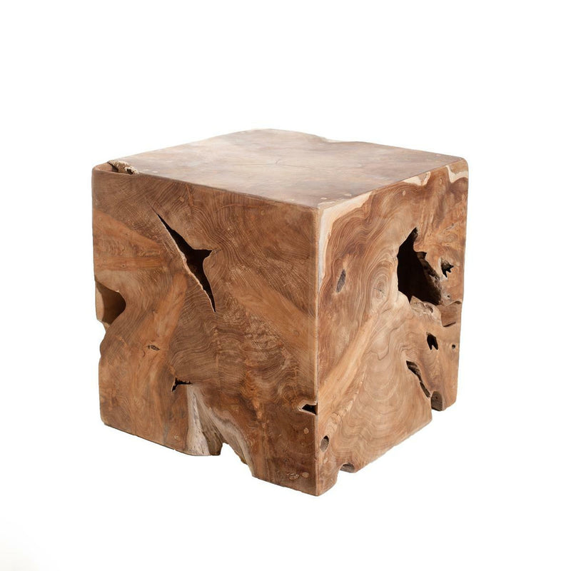 Wally - Mesa pedestal - Marrón