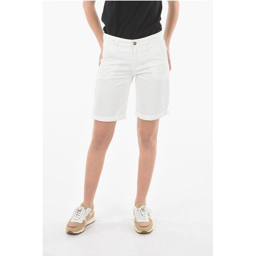 Short Cuffed-Hem Slim Fit