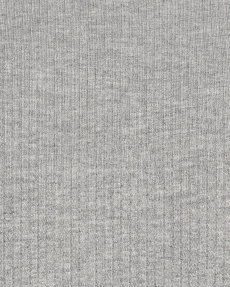 Culotte Menstruelle Côtelée Gris Chiné