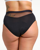 Culotte menstruelle vague noire