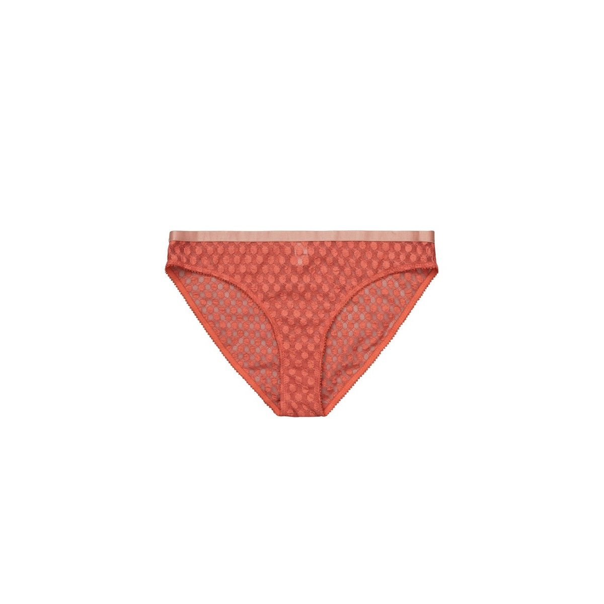 Culotte Tallie En Dentelle Dotta - Mecca Orange