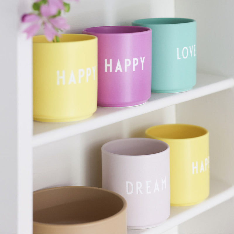 Tasse - Fashion Colour Collection - Plusieurs Mots Disponibles - 9 Coloris