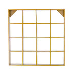 Bekka - Shelf - Yellow - Recycled Wood