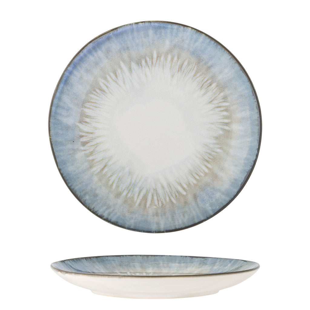 Calen - Lote de 6 Platos - Azul - Gres