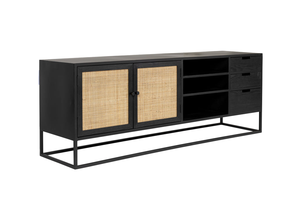 Guuji - Sideboard - Ash veneer - Black