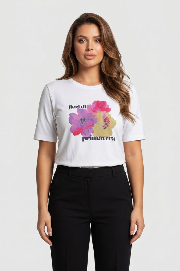 T-Shirt Ve Mae - Blanc