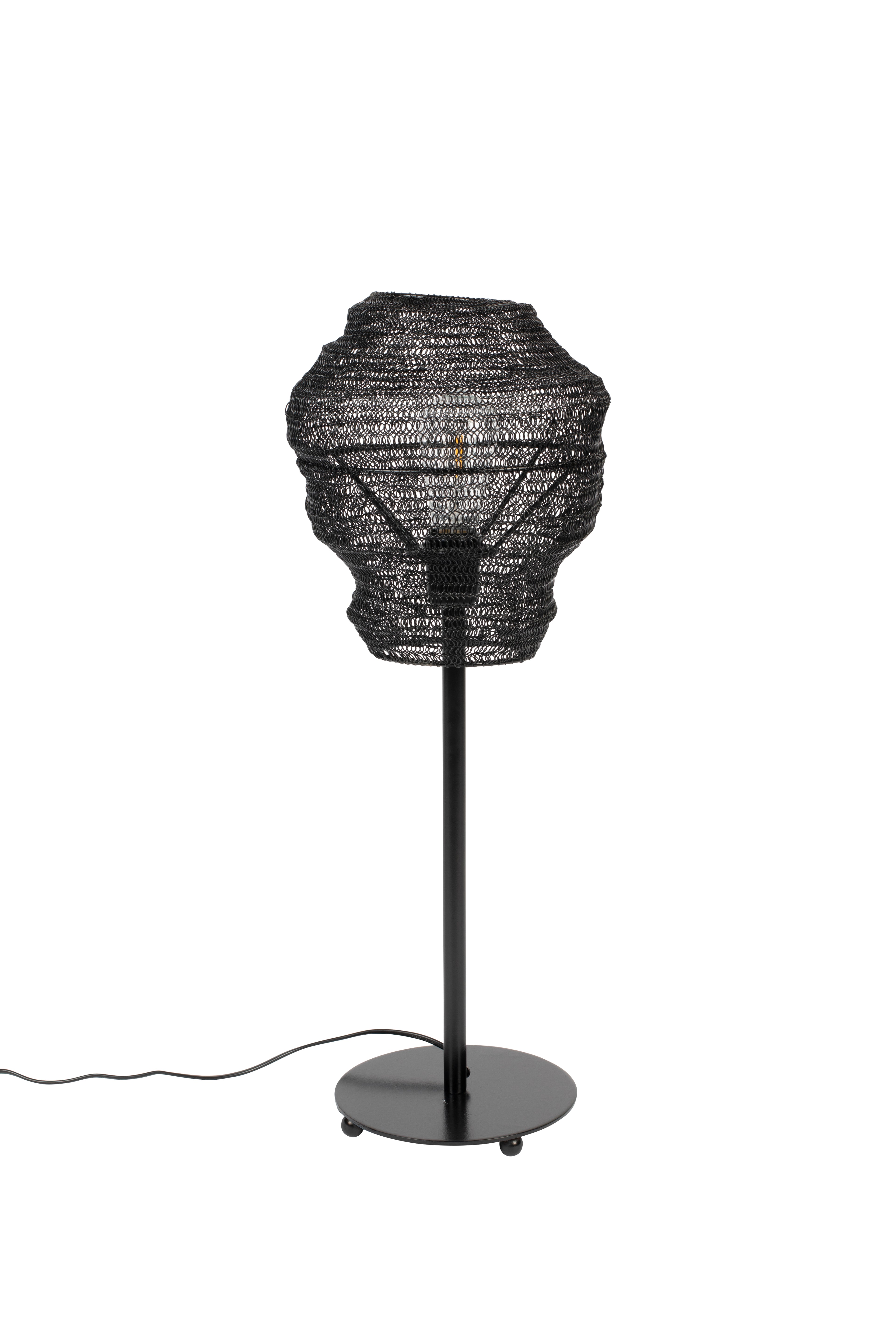 Lena - Table Lamp - Metal - Black