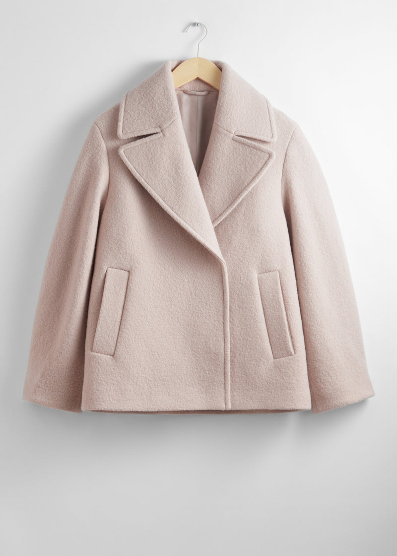 Chaqueta St Martina Chaqueta de lana - Beige - Mujer