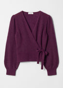 Cardigan Pa Giselle Wrap Cardigan - Purple - Women