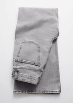 Vaqueros de corte ancho S3 - Gris