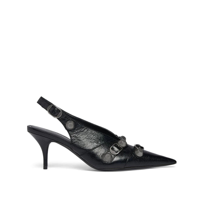 Escarpins - Balenciaga Cagole Slingback - Black