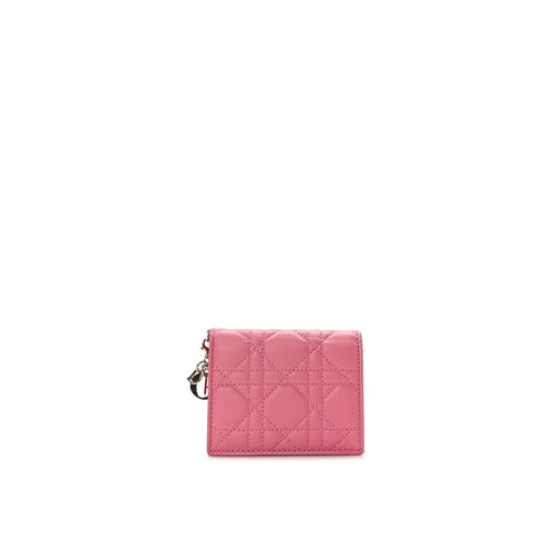 Portefeuille Dior Lady Dior - Pink - Femme