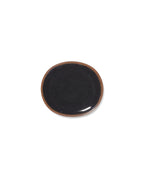Out Of Lines - Lot De 2 Assiettes - S - Grès - Noir Brun