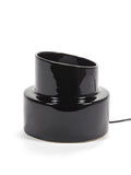 Lighting Pillar - Lampe De Table - Grès - Noir