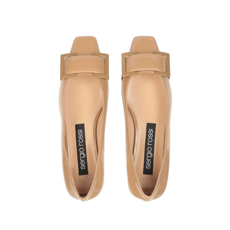Ballerines - Sergio Rossi Leather - Brown
