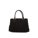 Sac À Main Prada Gaufre Nylon - Femme - Black