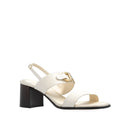 Sandales - Salvatore Ferragamo Lou Leather - Cream