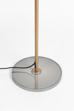 Float - Floor lamp - Tempered glass - Gold