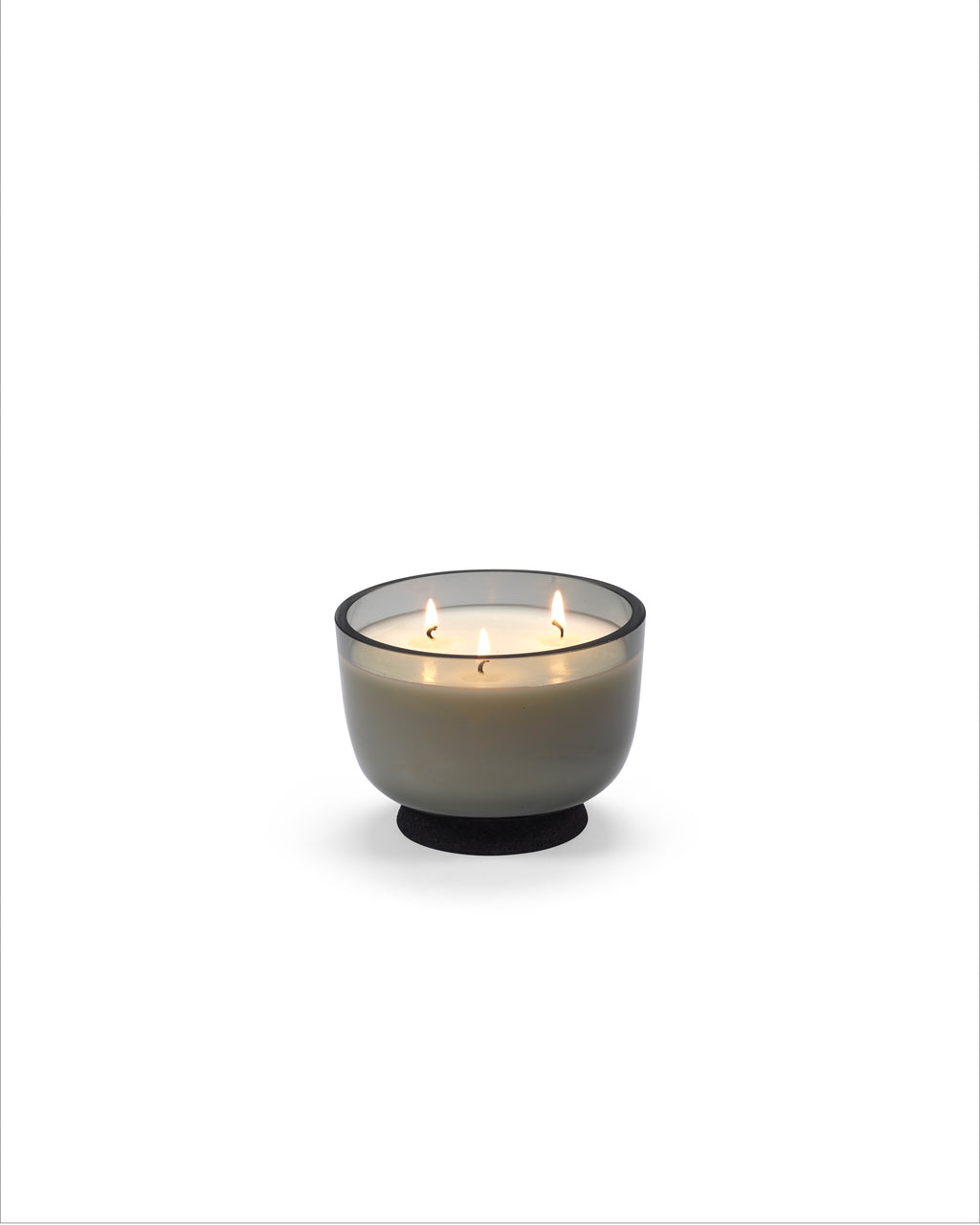Candles Antwerp - Bougie D'ambiance - S - Cire De Soja Et Paraffine - Gris Fumé