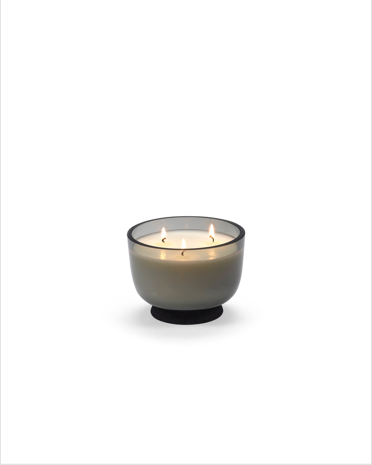 Candles Antwerp - Bougie D'ambiance - S - Cire De Soja Et Paraffine - Gris Fumé