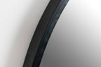 Matz Ovale L - Miroir - Fer - Noir