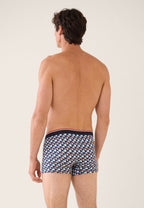 Boxer Marius Corbusier En Coton - Vert Azur