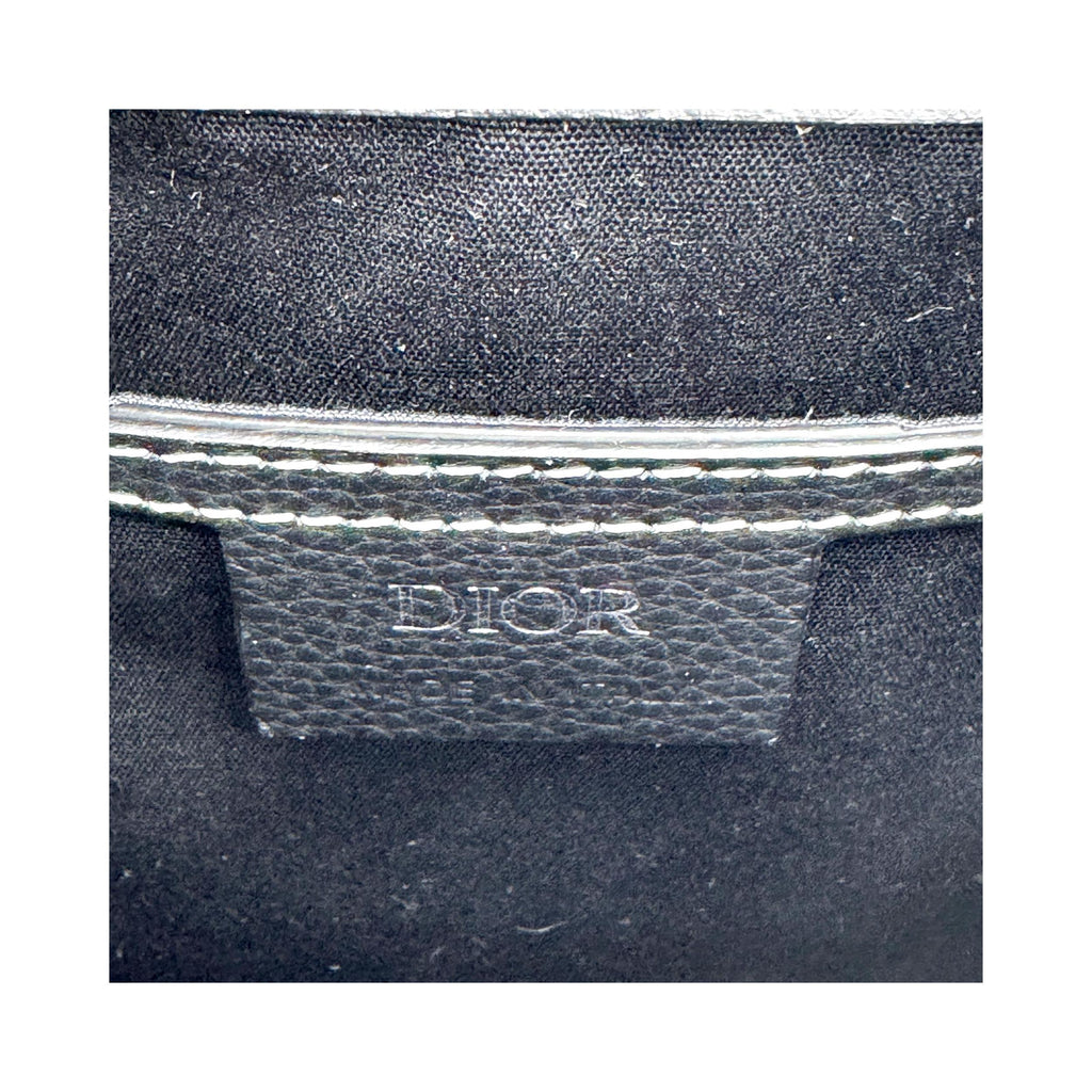 Sac À Dos Christian Dior Saddle Mini Calfskin - Noir