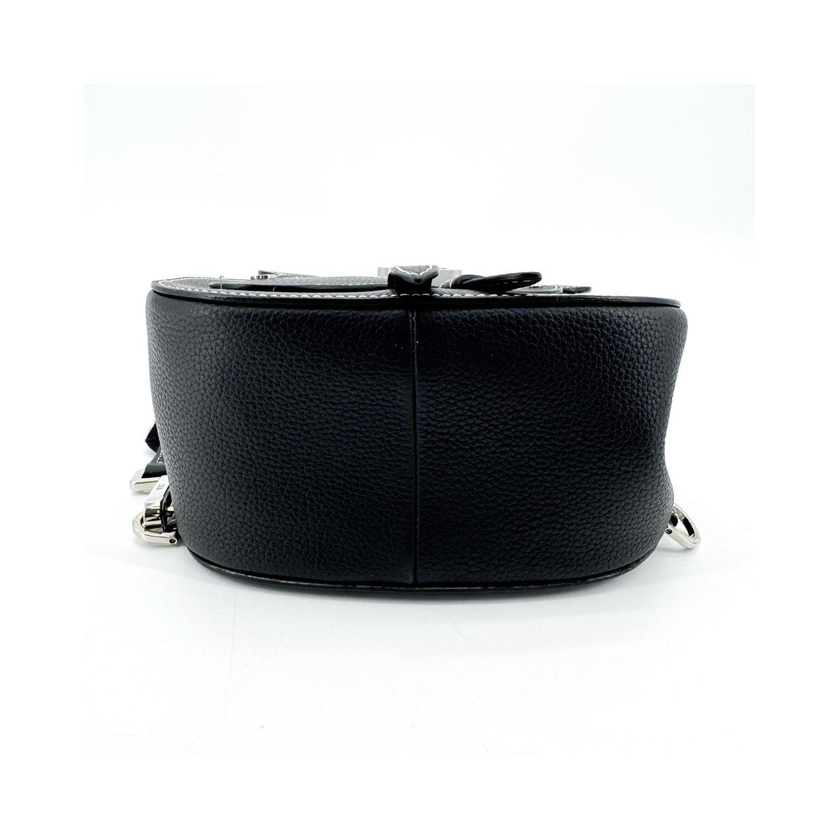 Sac À Dos Christian Dior Saddle Mini Calfskin - Noir